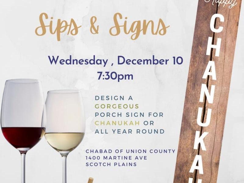 Sips and Signs Ladies Night